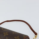 LOUIS VUITTON Monogram Papillon Pouch LV Auth BA7718-8