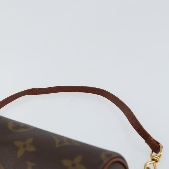 LOUIS VUITTON Monogram Papillon Pouch LV Auth BA7718