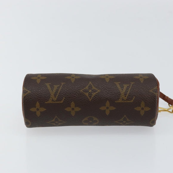 LOUIS VUITTON Monogram Papillon Pouch LV Auth BA7718
