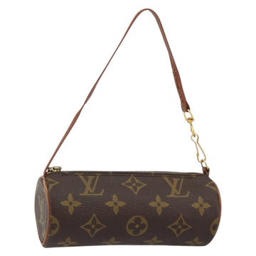 LOUIS VUITTON Monogram Papillon Pouch LV Auth BA7719