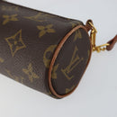 LOUIS VUITTON Monogram Papillon Pouch LV Auth BA7719-14