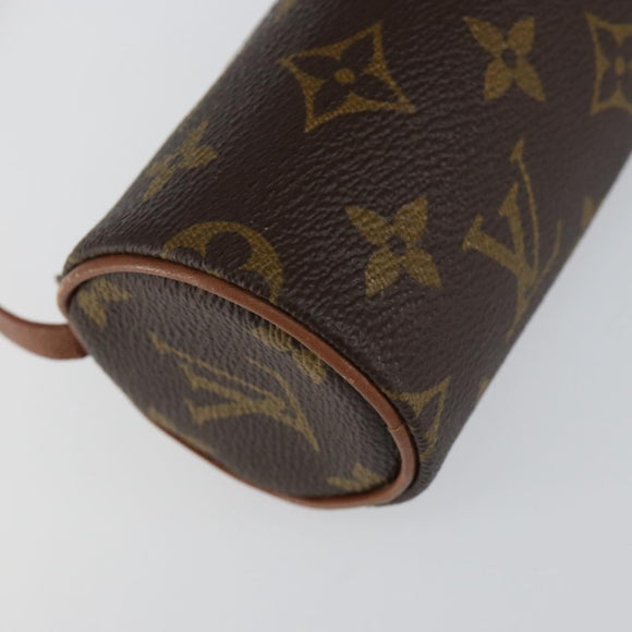 LOUIS VUITTON Monogram Papillon Pouch LV Auth BA7719