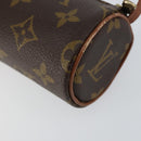 LOUIS VUITTON Monogram Papillon Pouch LV Auth BA7719-9
