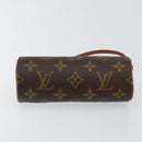 LOUIS VUITTON Monogram Papillon Pouch LV Auth BA7719-5