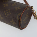 LOUIS VUITTON Monogram Papillon Pouch LV Auth BA7720-9