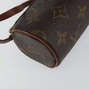LOUIS VUITTON Monogram Papillon Pouch LV Auth BA7720-14