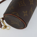 LOUIS VUITTON Monogram Papillon Pouch LV Auth BA7720-16