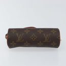 LOUIS VUITTON Monogram Papillon Pouch LV Auth BA7720-5