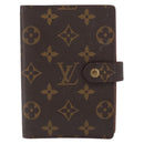 LOUIS VUITTON Monogram Agenda PM Day Planner Cover R20005 LV Auth BA7721-13