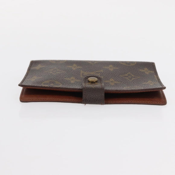 LOUIS VUITTON Monogram Agenda PM Day Planner Cover R20005 LV Auth BA7721