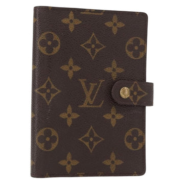 LOUIS VUITTON Monogram Agenda PM Day Planner Cover R20005 LV Auth BA7722
