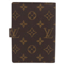 LOUIS VUITTON Monogram Agenda PM Day Planner Cover R20005 LV Auth BA7722-2