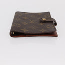 LOUIS VUITTON Monogram Agenda PM Day Planner Cover R20005 LV Auth BA7722-6