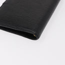 LOUIS VUITTON Epi Agenda PM Day Planner Cover Black R20052 LV Auth BA7724-16