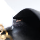 LOUIS VUITTON Epi Agenda PM Day Planner Cover Black R20052 LV Auth BA7724-12