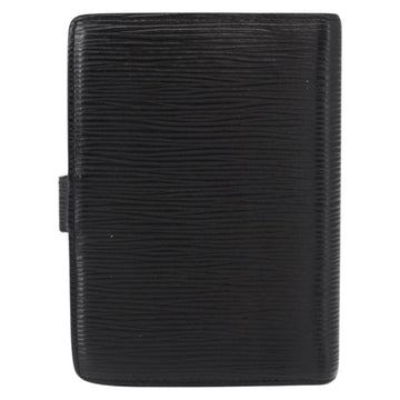 LOUIS VUITTON Epi Agenda PM Day Planner Cover Black R20052 LV Auth BA7724 - 0