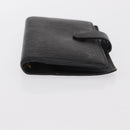 LOUIS VUITTON Epi Agenda PM Day Planner Cover Black R20052 LV Auth BA7724-6