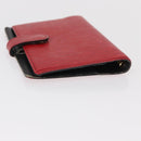 LOUIS VUITTON Epi Agenda PM Day Planner Cover Red R20057 LV Auth BA7725-5