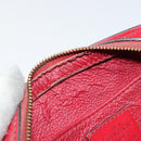 LOUIS VUITTON Epi Dauphine PM Pouch Castilian Red M48447 LV Auth BA7726-9