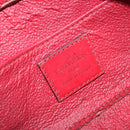 LOUIS VUITTON Epi Dauphine PM Pouch Castilian Red M48447 LV Auth BA7726-17