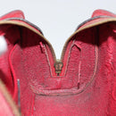 LOUIS VUITTON Epi Dauphine PM Pouch Castilian Red M48447 LV Auth BA7726-18