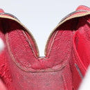 LOUIS VUITTON Epi Dauphine PM Pouch Castilian Red M48447 LV Auth BA7726-19