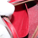 LOUIS VUITTON Epi Dauphine PM Pouch Castilian Red M48447 LV Auth BA7726-11