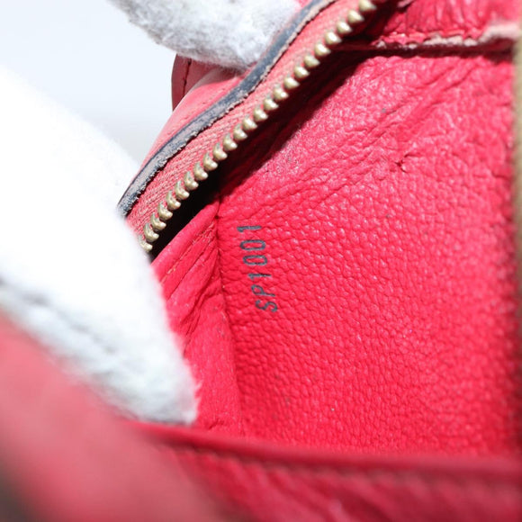 LOUIS VUITTON Epi Dauphine PM Pouch Castilian Red M48447 LV Auth BA7726