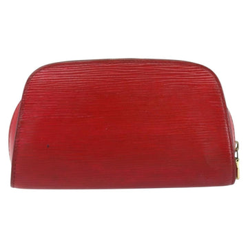 LOUIS VUITTON Epi Dauphine PM Pouch Castilian Red M48447 LV Auth BA7726 - 0