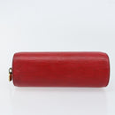 LOUIS VUITTON Epi Dauphine PM Pouch Castilian Red M48447 LV Auth BA7726-6