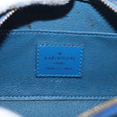 LOUIS VUITTON Epi Dauphine PM Pouch Blue M48445 LV Auth BA7727-9
