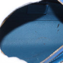 LOUIS VUITTON Epi Dauphine PM Pouch Blue M48445 LV Auth BA7727-10