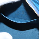 LOUIS VUITTON Epi Dauphine PM Pouch Blue M48445 LV Auth BA7727-19