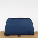 LOUIS VUITTON Epi Dauphine PM Pouch Blue M48445 LV Auth BA7727-12