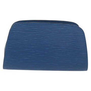 LOUIS VUITTON Epi Dauphine PM Pouch Blue M48445 LV Auth BA7727 - 0