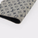 LOUIS VUITTON Monogram Mini Agenda PM Day Planner Cover Blue R20910 Auth BA7729-16