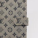 LOUIS VUITTON Monogram Mini Agenda PM Day Planner Cover Blue R20910 Auth BA7729-17