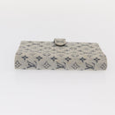 LOUIS VUITTON Monogram Mini Agenda PM Day Planner Cover Blue R20910 Auth BA7729-5