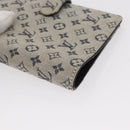 LOUIS VUITTON Monogram Mini Agenda PM Day Planner Cover Blue R20910 Auth BA7729-8