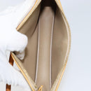 LOUIS VUITTON Monogram Vernis Lexington Accessory Pouch Beige M91010 Auth BA7730-11