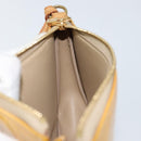 LOUIS VUITTON Monogram Vernis Lexington Accessory Pouch Beige M91010 Auth BA7730-19