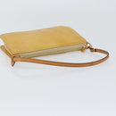 LOUIS VUITTON Monogram Vernis Lexington Accessory Pouch Beige M91010 Auth BA7730-7