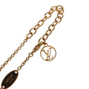 LOUIS VUITTON Collier L TO V Necklace metal Gold M80259 LV Auth BA7731M-13