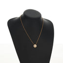 LOUIS VUITTON Collier L TO V Necklace metal Gold M80259 LV Auth BA7731M-15