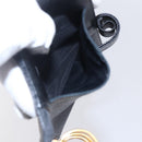 CHANEL Agenda Day Planner Cover Caviar Skin Black Gold CC Auth BA7735-18