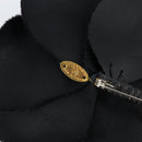 CHANEL Brooch Velor Black CC Auth BA7736-4