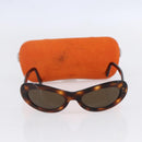 CHANEL Sunglasses plastic Brown CC Auth BA7738-11