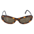 CHANEL Sunglasses plastic Brown CC Auth BA7738-2