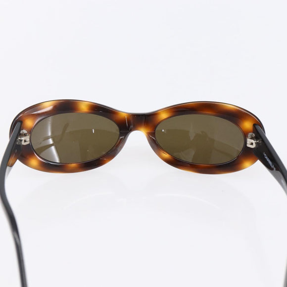 CHANEL Sunglasses plastic Brown CC Auth BA7738