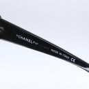 CHANEL Sunglasses plastic Brown CC Auth BA7738-9